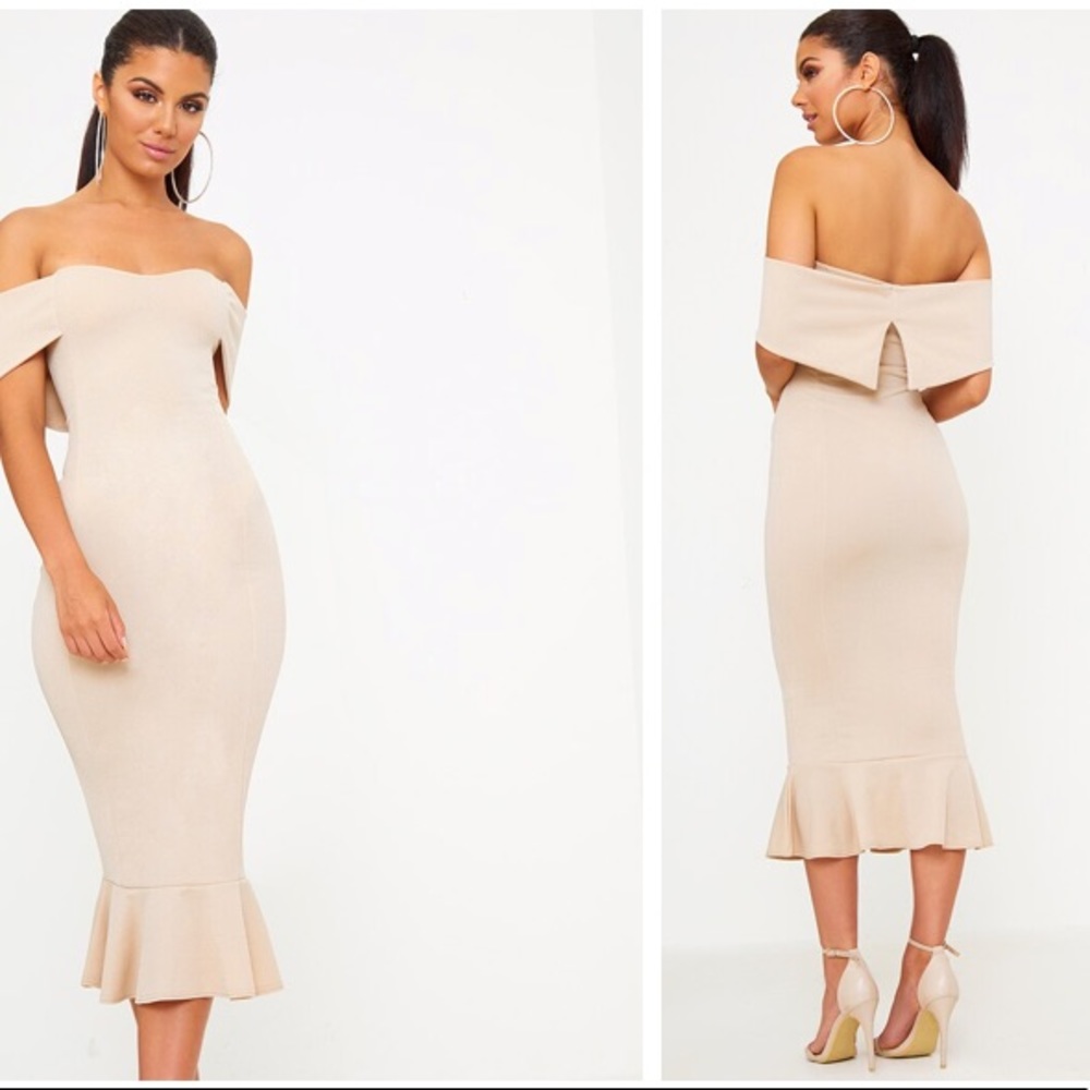 Nude Pretty Little Things Midi Dress